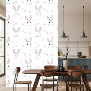 Papier Peint Lapins Aux Carottes – Image 4