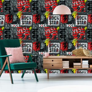 Papier Peint Roche De Style Graffiti – Image 6