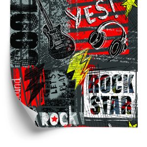 Papier Peint Roche De Style Graffiti – Image 2