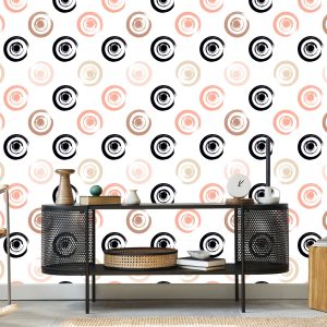 Papier Peint Points - Comme Des Coups De Pinceau – Image 5