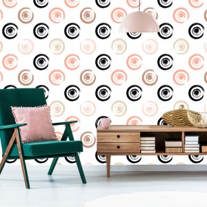 Papier Peint Points - Comme Des Coups De Pinceau – Image 6