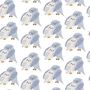 Papier Peint Beaux Hiboux – Image 1