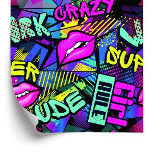 Papier Peint Style Graffiti – Image 2