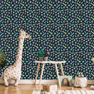 Papier Peint Pour Les Enfants - Vis Et Clés Colorées – Image 5