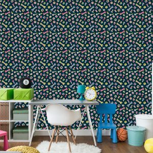 Papier Peint Pour Les Enfants - Vis Et Clés Colorées – Image 4