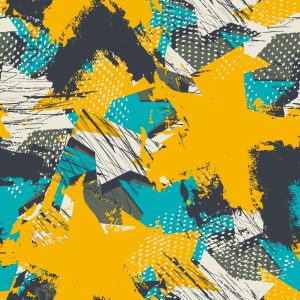 Papier Peint Graffiti Jaune – Image 1