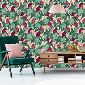 Papier Peint Graffiti Vert – Image 6