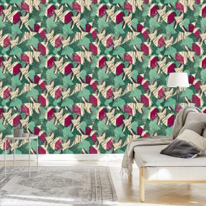 Papier Peint Graffiti Vert – Image 3