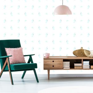Papier Peint Lapins Bleus – Image 6