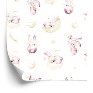 Papier Peint Lapins Sur Les Nuages – Image 2