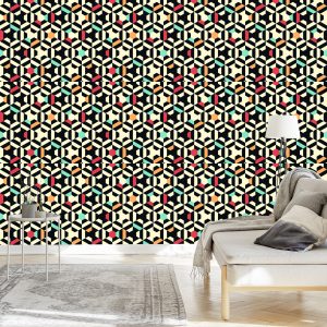 Papier Peint Abstraction Géométrique – Image 3