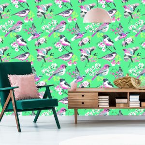 Papier Peint Oiseaux Multicolores – Image 6