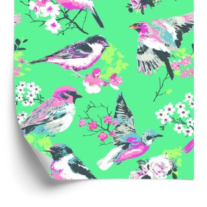 Papier Peint Oiseaux Multicolores – Image 2
