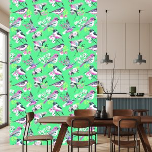 Papier Peint Oiseaux Multicolores – Image 4