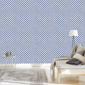 Papier Peint Grille Géométrique Pour Salon, Bureau – Image 3