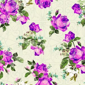 Papier Peint Roses À La Mode – Image 1