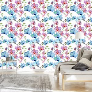 Papier Peint Pour Salon Orchidée Fleurs Nature Orchidées – Image 3