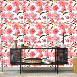 Papier Peint Orchidées Fleurs Nature Plantes Pour Salon – Image 5