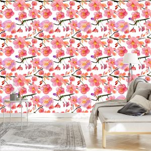 Papier Peint Orchidées Fleurs Nature Plantes Pour Salon – Image 3