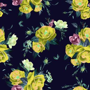 Papier Peint Freesia Roses – Image 1