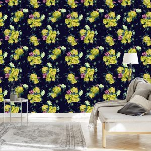 Papier Peint Freesia Roses – Image 3