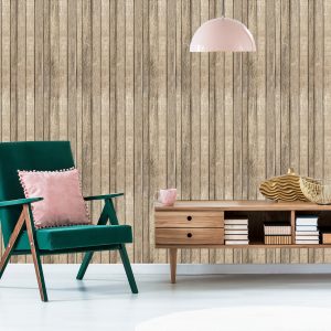 Papier Peint Planches De Bois De Style Scandinave – Image 6