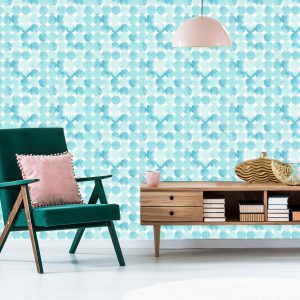 Papier Peint Mosaïque Murale De Points Pour Salon Bureau – Image 6