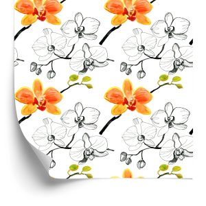 Papier Peint Pour Le Salon Fleurs Orchidées Orchidée Nature – Image 2