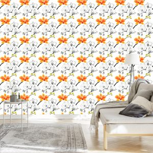 Papier Peint Pour Le Salon Fleurs Orchidées Orchidée Nature – Image 3