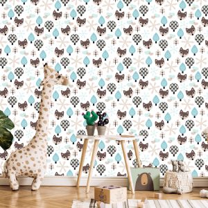 Papier Peint Arbre De Coeur Pour Bébé Garçon – Image 5
