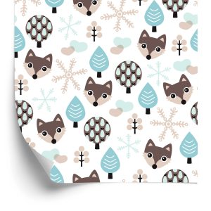 Papier Peint Arbre De Coeur Pour Bébé Garçon – Image 2