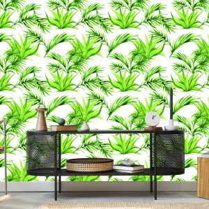 Papier Peint Feuilles Vertes – Image 5