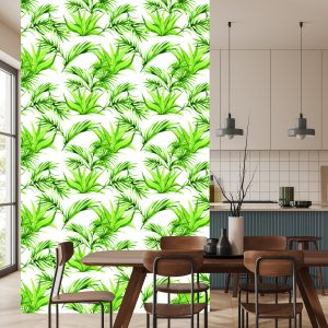 Papier Peint Feuilles Vertes – Image 4