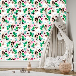 Papier Peint Pour Les Filles, Animaux, Singe Vert – Image 3