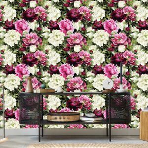 Papier Peint Fleurs Roses – Image 5