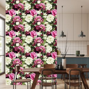 Papier Peint Fleurs Roses – Image 4