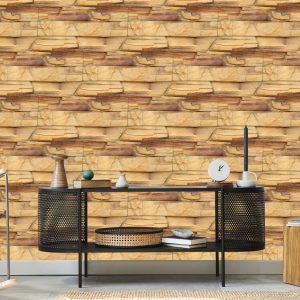 Papier Peint Brique D'ardoise 3D – Image 5