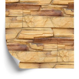 Papier Peint Brique D'ardoise 3D – Image 2