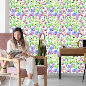 Papier Peint Orchidées Orchidées Plantes Fleurs Pour Salon – Image 7