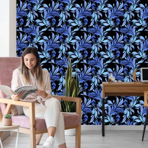 Papier Peint Feuilles Ornementales – Image 7