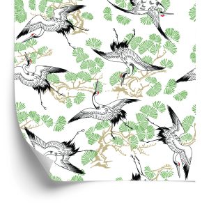 Papier Peint Grues Volantes – Image 2