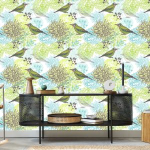 Papier Peint Oiseaux Multicolores – Image 5