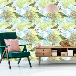 Papier Peint Oiseaux Multicolores – Image 6