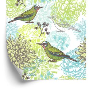 Papier Peint Oiseaux Multicolores – Image 2