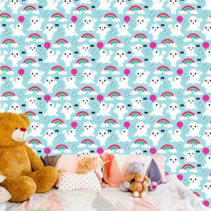 Papier Peint Phoques De Poisson, Ciel Arc-En-Ciel – Image 6