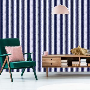 Papier Peint Élégant Avec Des Rayures Verticales Pour Le Salon Du Bureau – Image 6