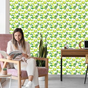 Papier Peint Pour Les Feuilles De Tilleul Aux Fruits De Cuisine – Image 7