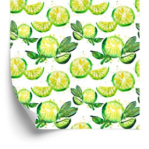 Papier Peint Pour Les Feuilles De Tilleul Aux Fruits De Cuisine – Image 2