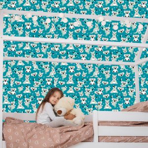 Papier Peint Pour Garçon Animaux Koalas Arbre – Image 7