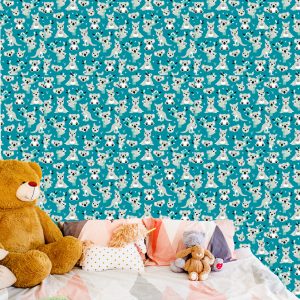 Papier Peint Pour Garçon Animaux Koalas Arbre – Image 6